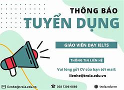 Tuyển Dụng Giáo Viên Dạy Ielts